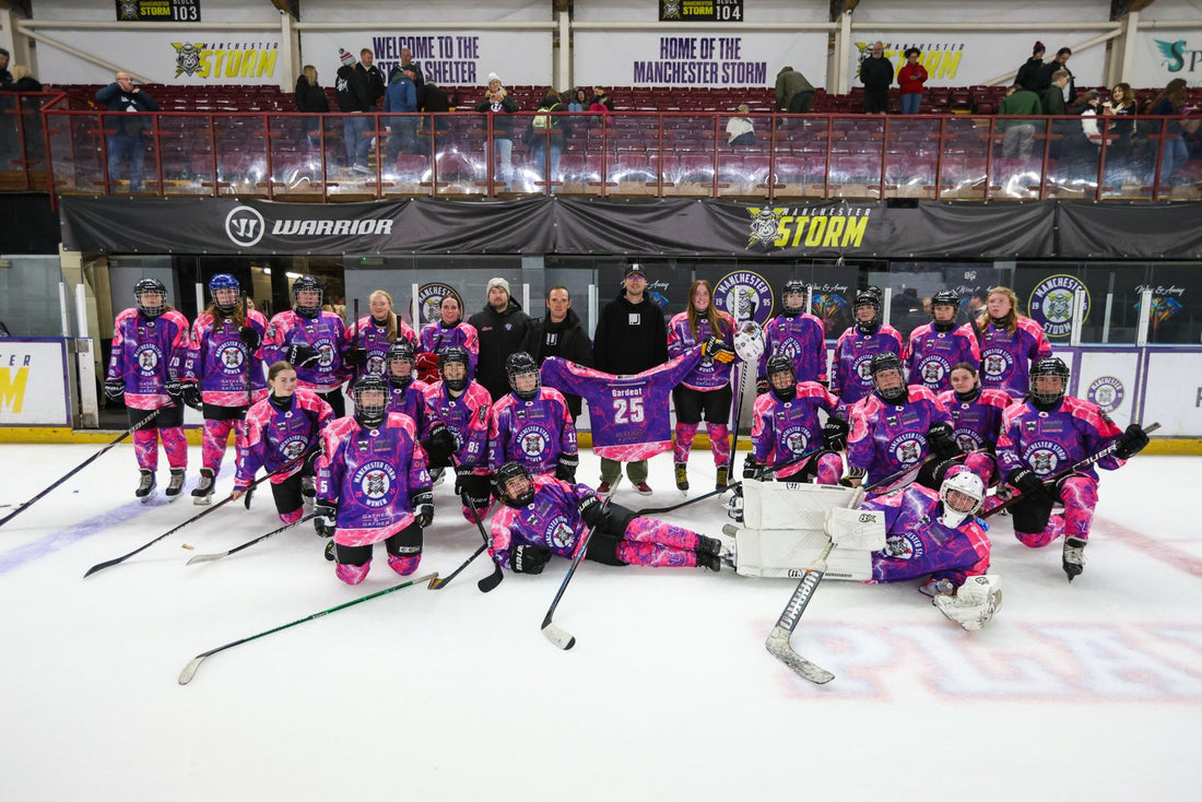 Historic Victory Supporting Manchester Storm Women in Their Debut Game