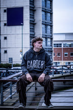 Gardeot Acid Wash Boxy 1/4 Inch Hoodie