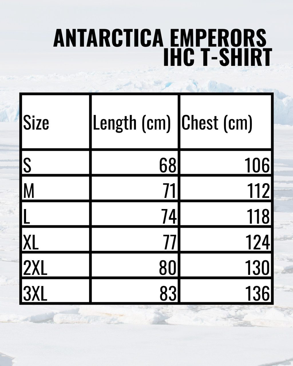 Antarctica Emperors IHC T-shirt