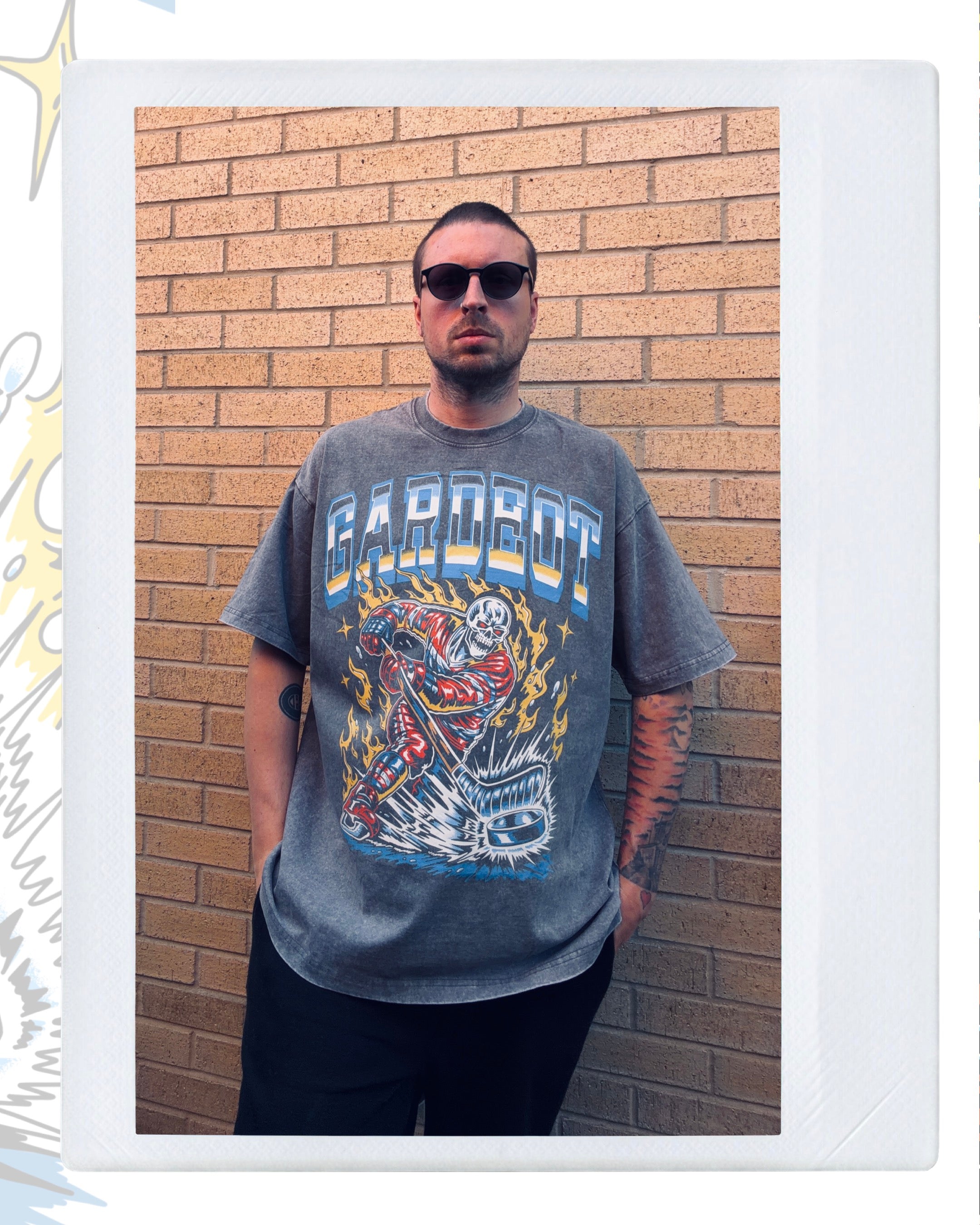Hockey Ghoul T-shirt