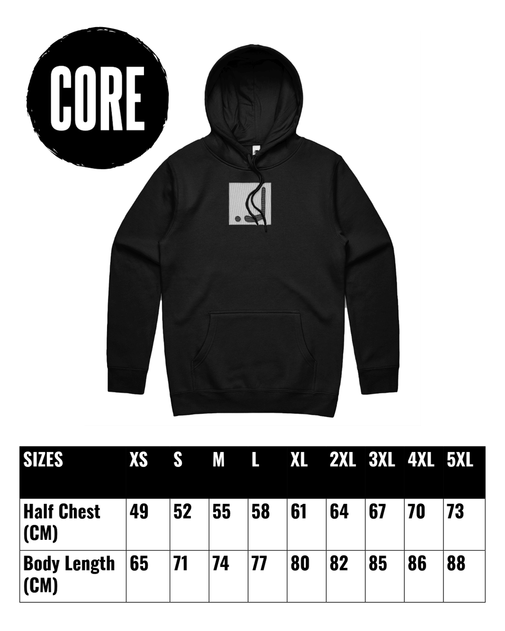 Gardeot hoodie with clean lines and bold attitude